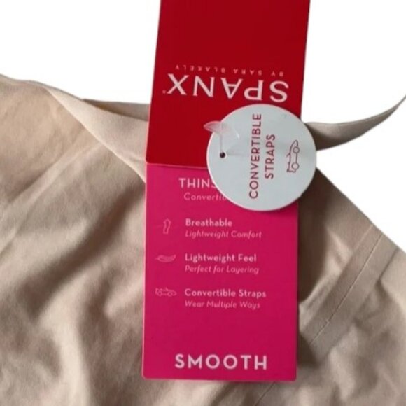 Spanx soft nude thinstincts convertible shapewear camisole top size 2X NWT - Picture 8 of 9